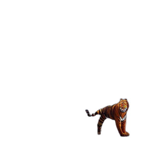 animal, creature, staff, robot, pixel art, 3d render, concept art, photorealistic transparent PNG cut-out