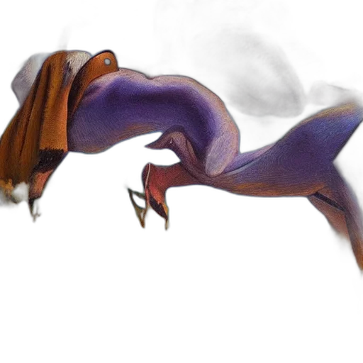 dragon, creature, animal, staff, concept art, fantasy art, photorealistic, 3d render transparent PNG cut-out