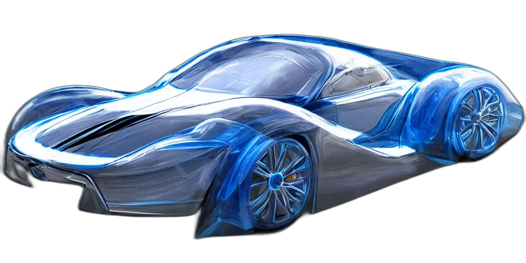 car, 3d render, concept art, photorealistic, glass, suv, big, transparent transparent PNG cut-out