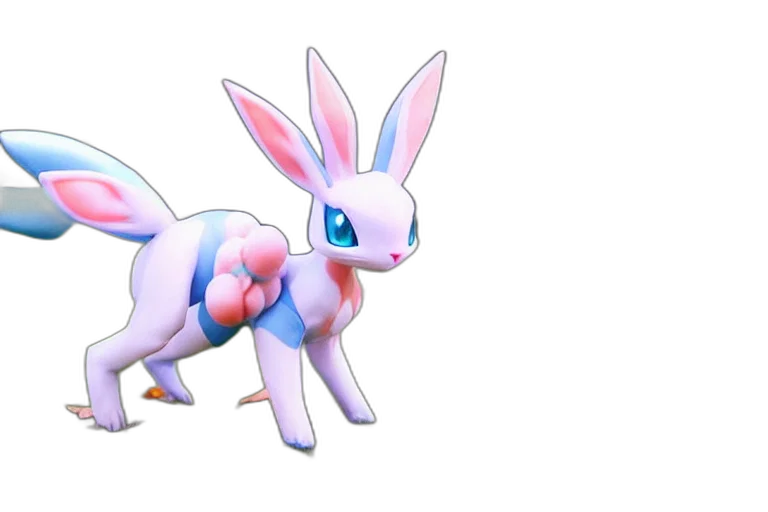 animal, creature, weapon, concept art, 3d render, pixel art, pastel, real transparent PNG cut-out
