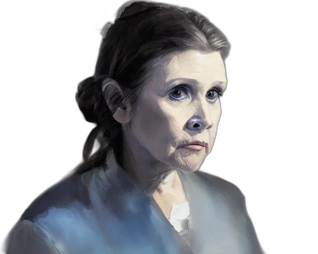 face, photorealistic, watercolor, concept art transparent PNG cut-out