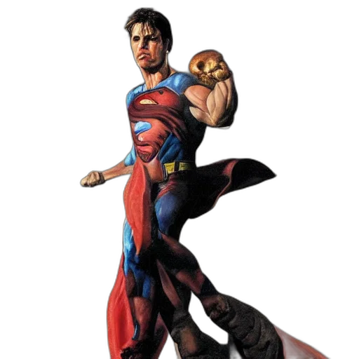 comic book art, concept art, 3d render, photorealistic transparent PNG cut-out