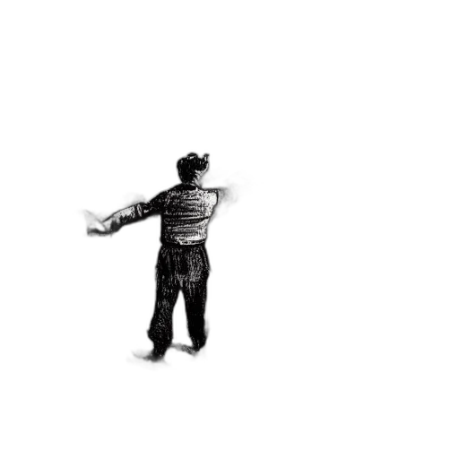 staff, jacket, sword, weapon, pixel art, concept art, pencil sketch, 3d render transparent PNG cut-out