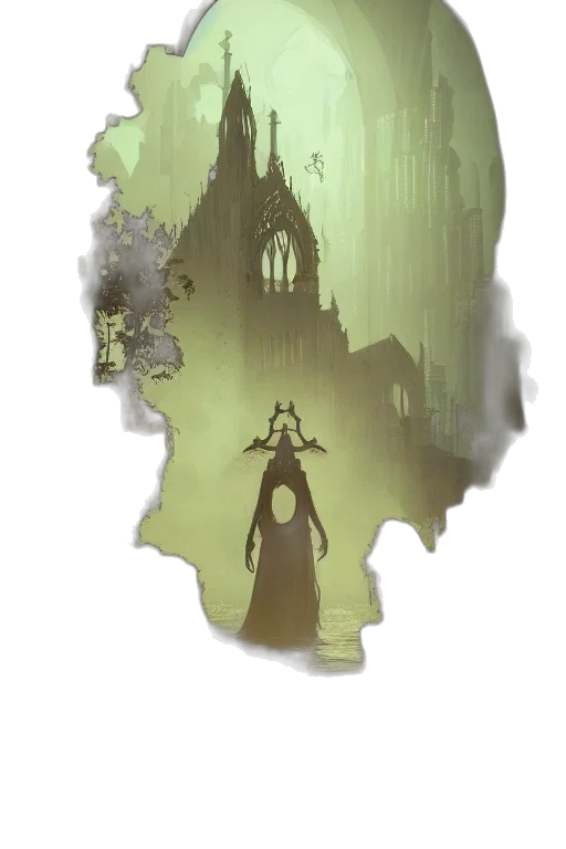 crown, mask, sword, staff transparent PNG cut-out