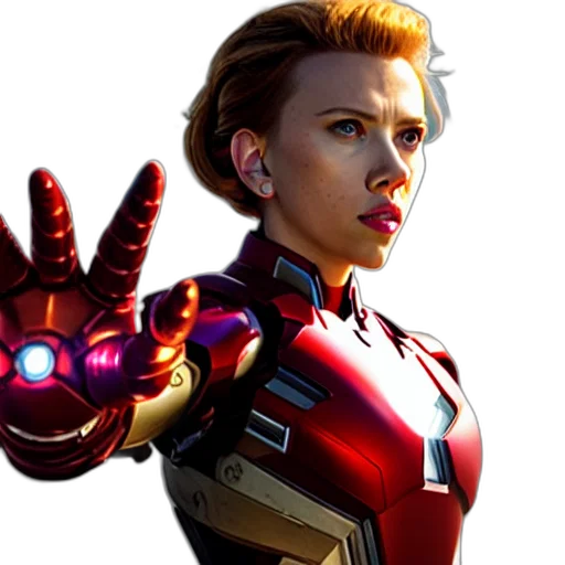 comic book art, concept art, 3d render, photorealistic transparent PNG cut-out