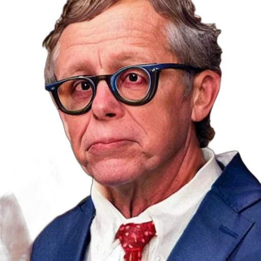 face, staff, jacket, animal, photorealistic, cartoon, concept art, governor transparent PNG cut-out