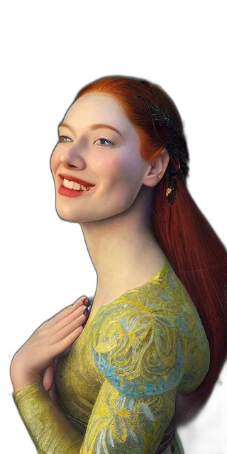 jewelry, crown, face, hair, photorealistic, fantasy art, oil painting, 3d render transparent PNG cut-out