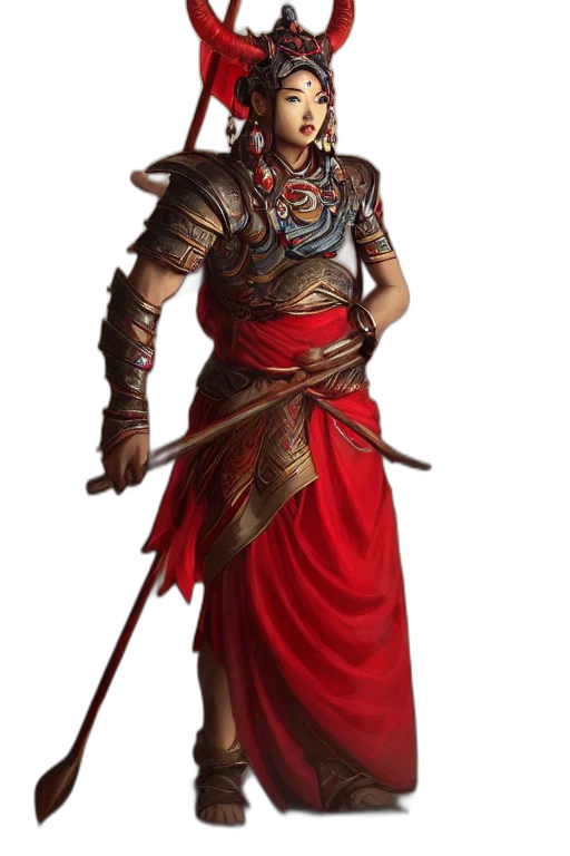 staff, sword, weapon, concept art, fantasy art, 3d render, pixel art, red transparent PNG cut-out