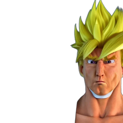 hair, mask, face, 3d render, concept art, fantasy art, anime, photorealistic transparent PNG cut-out