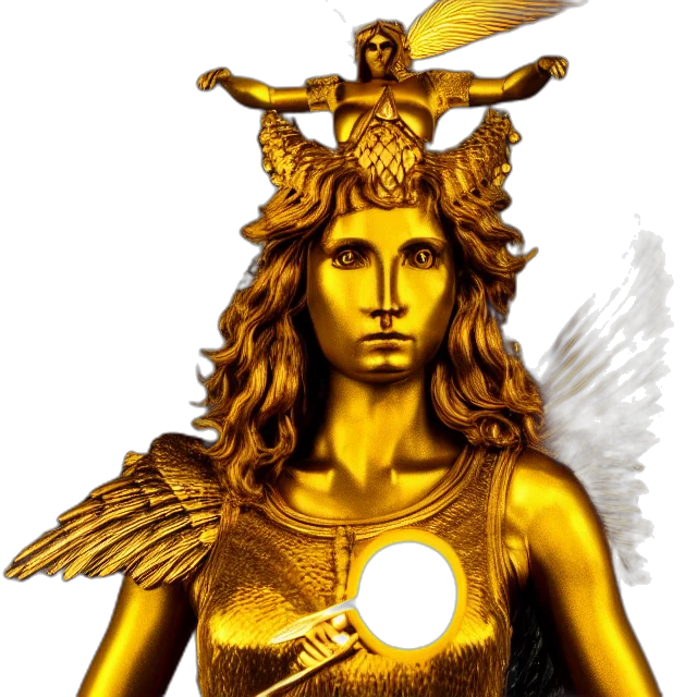 crown, staff, jewelry, fantasy art, concept art, comic book art, pixel art, golden transparent PNG cut-out