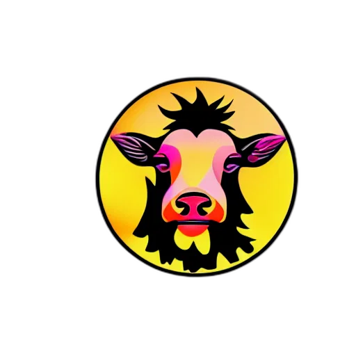 animal, pixel art, concept art, round transparent PNG cut-out
