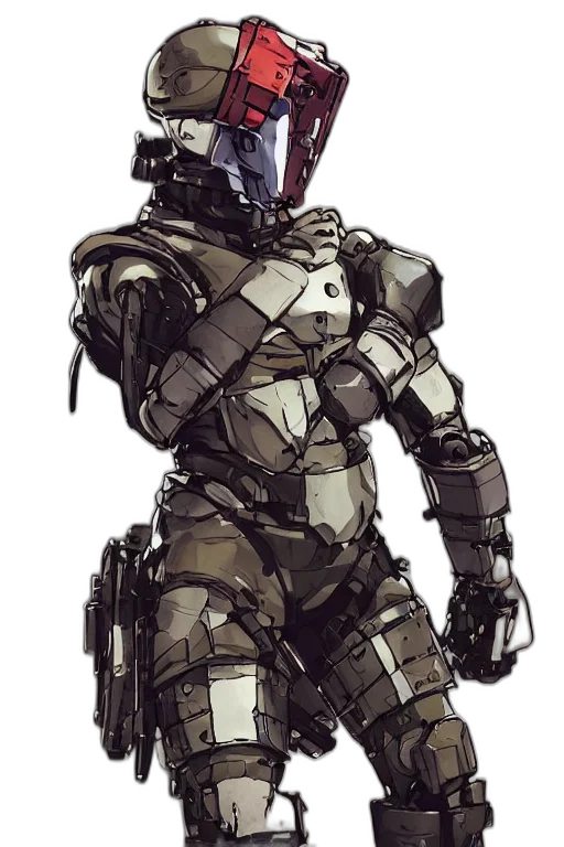 robot, weapon, concept art, cyberpunk transparent PNG cut-out