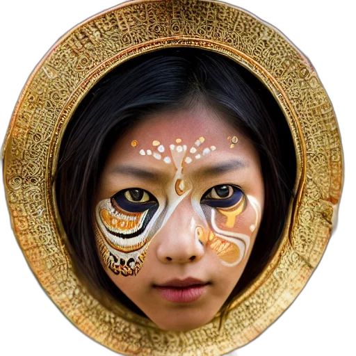 mask, face, jewelry, crown transparent PNG cut-out