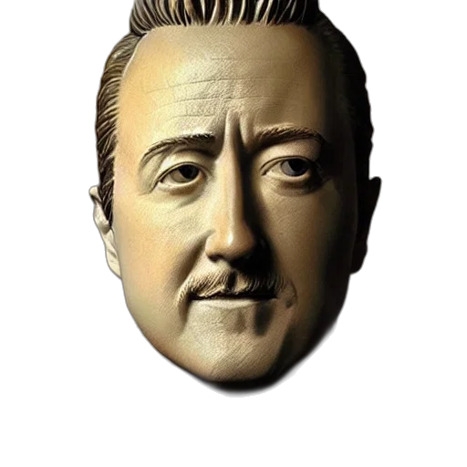 mask, face, robot, jewelry, 3d render, photorealistic, cartoon, concept art transparent PNG cut-out