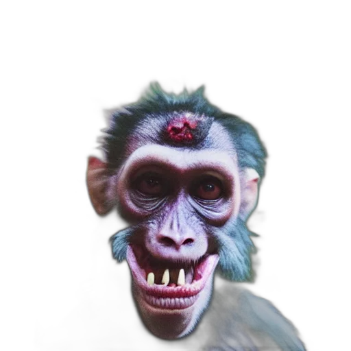 mask, creature, animal, face, photorealistic, concept art, 3d render, oil painting transparent PNG cut-out