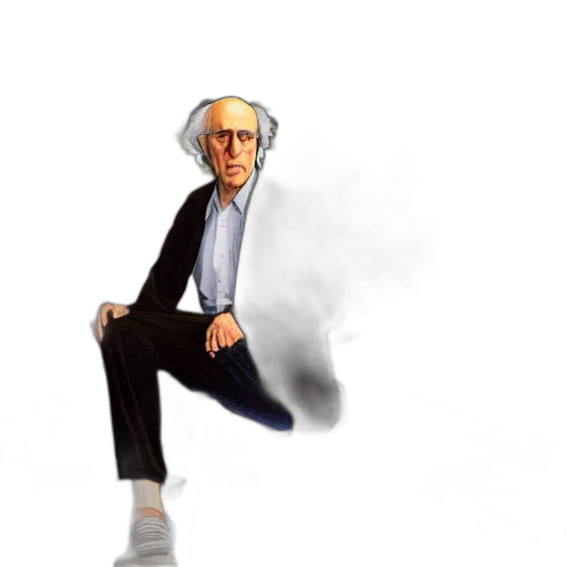 shoes, jacket, staff, robot transparent PNG cut-out