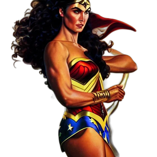 comic book art, concept art, cartoon, fantasy art transparent PNG cut-out