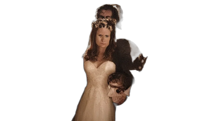 crown, dress, mask, hair, concept art, photorealistic, 3d render, underwater transparent PNG cut-out
