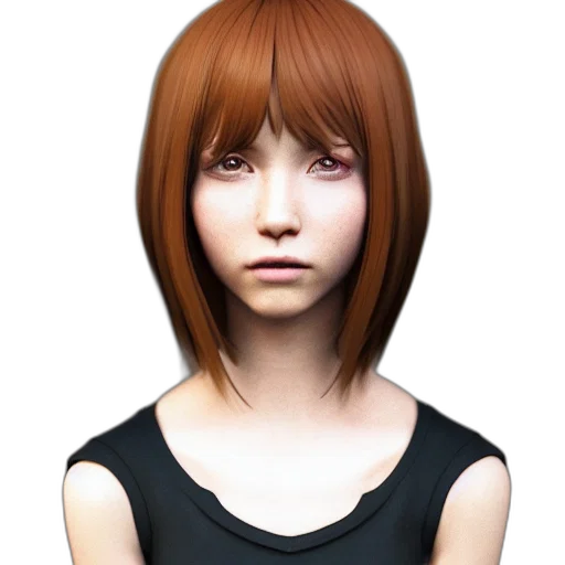 face, robot, hair, mask transparent PNG cut-out