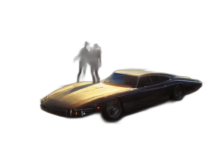 car, weapon, concept art, 3d render, photorealistic, comic book art, golden, highly transparent PNG cut-out