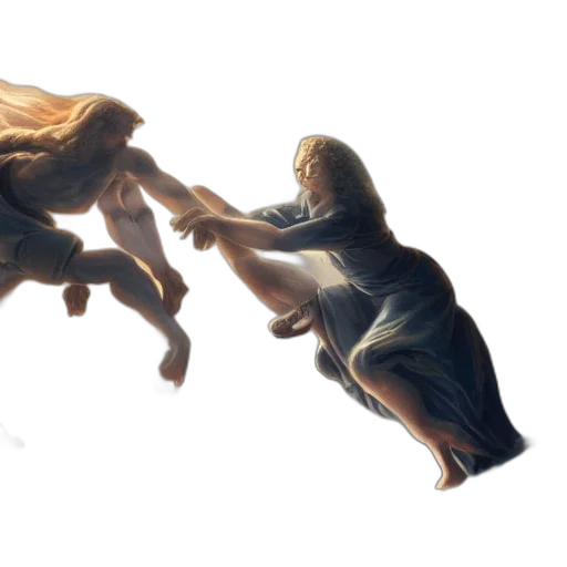 concept art, fantasy art, 3d render, photorealistic, underwater, fire, forest, outer space transparent PNG cut-out