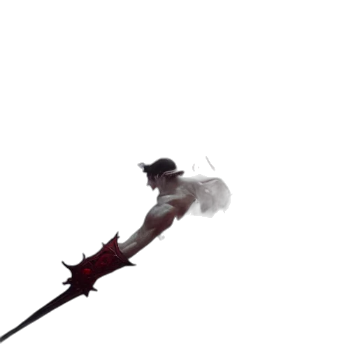 dragon, sword, weapon, staff, concept art, fantasy art, pixel art, anime transparent PNG cut-out
