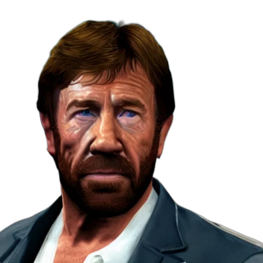 face, jacket, concept art, photorealistic transparent PNG cut-out