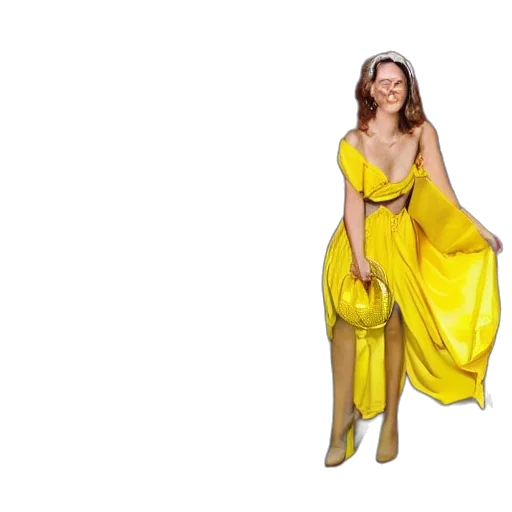 dress, crown, concept art, pixel art, photorealistic, 3d render, golden, yellow transparent PNG cut-out