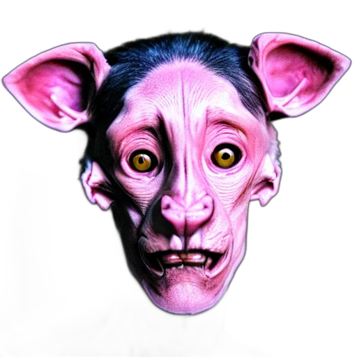 mask, creature, face, animal, 3d render, concept art, photorealistic, fantasy art transparent PNG cut-out