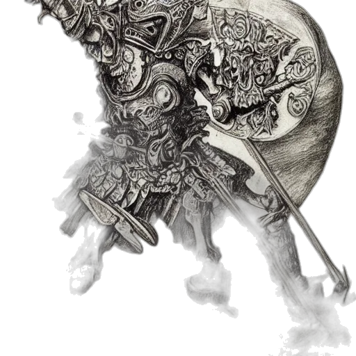 dragon, weapon, animal, sword, concept art, fantasy art, pencil sketch, photorealistic transparent PNG cut-out