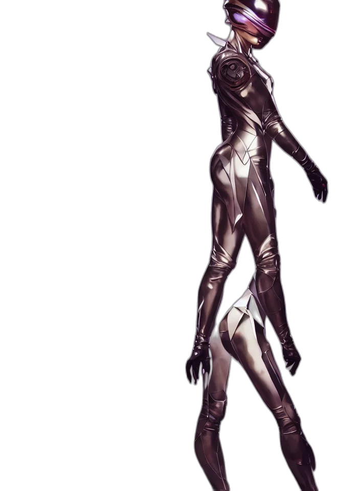 staff, creature, dress, robot transparent PNG cut-out