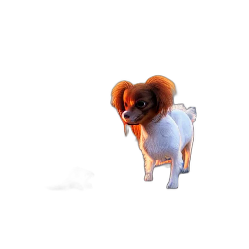 animal, creature, staff, hair, concept art, 3d render, pixel art, watercolor transparent PNG cut-out