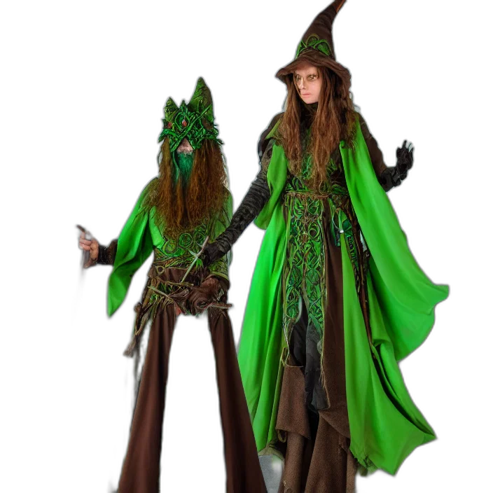 concept art, fantasy art, green, photograph transparent PNG cut-out