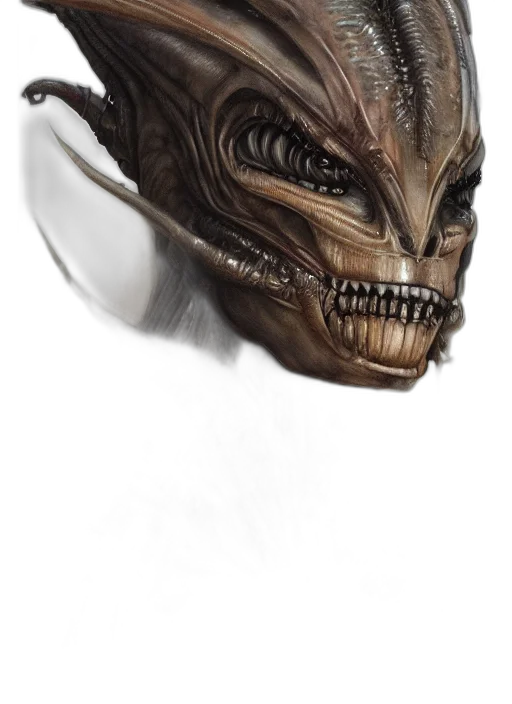 mask, creature, face, dragon transparent PNG cut-out
