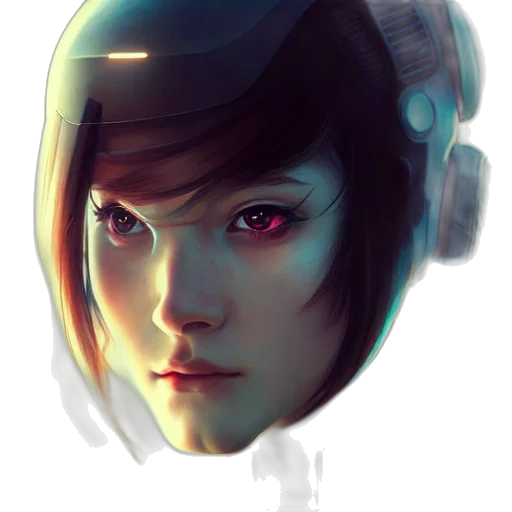 robot, face, mask, hat transparent PNG cut-out