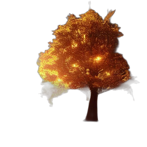 tree, crown, hair, dragon transparent PNG cut-out