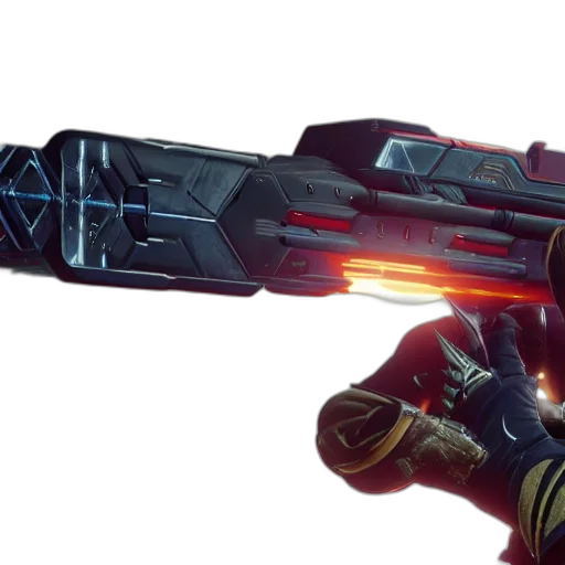 weapon, sword, staff, concept art, cyberpunk, red, new, exotic transparent PNG cut-out