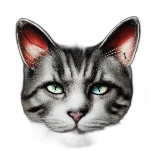 animal, face, creature, jewelry transparent PNG cut-out