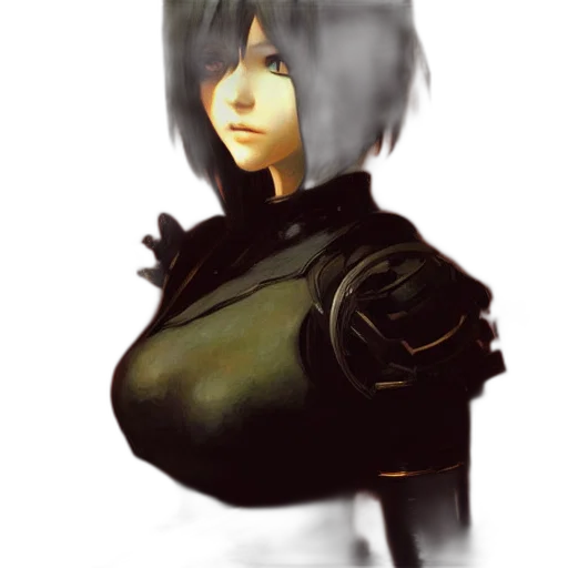 face, robot, weapon, staff transparent PNG cut-out