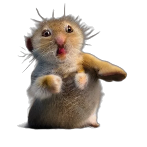 animal, creature, staff, food, 3d render, concept art, photorealistic, silly transparent PNG cut-out