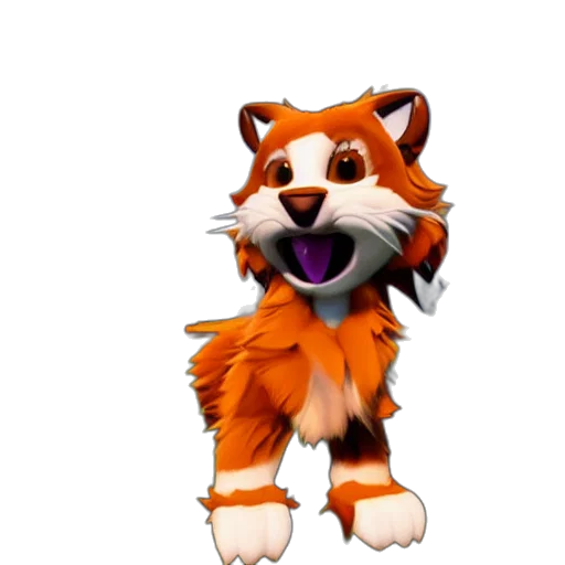 animal, staff, creature, 3d render, concept art, cartoon, photorealistic, furry transparent PNG cut-out
