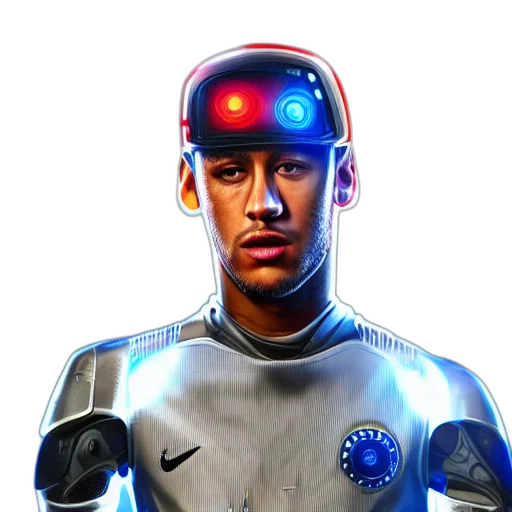 robot, concept art, comic book art, cyberpunk transparent PNG cut-out
