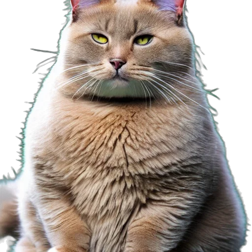 animal, creature, staff, crown, photorealistic, 3d render, vaporwave, cyberpunk transparent PNG cut-out