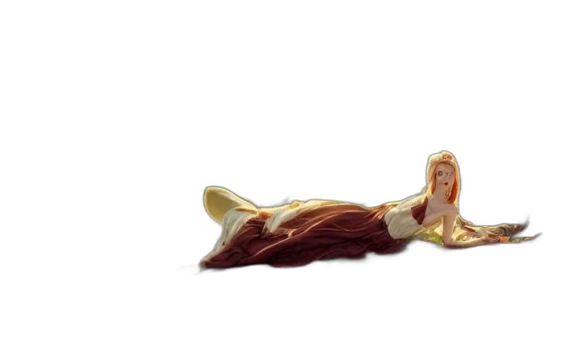 dress, hair, concept art, fantasy art transparent PNG cut-out