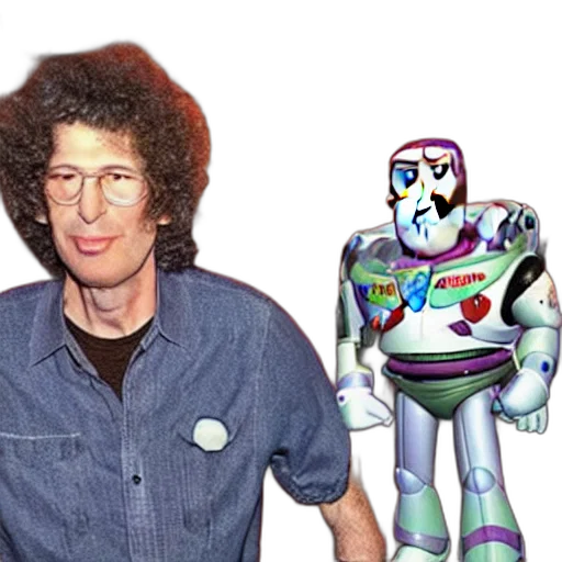 robot, jacket, vaporwave, concept art, cartoon, outer space, howard, stern transparent PNG cut-out