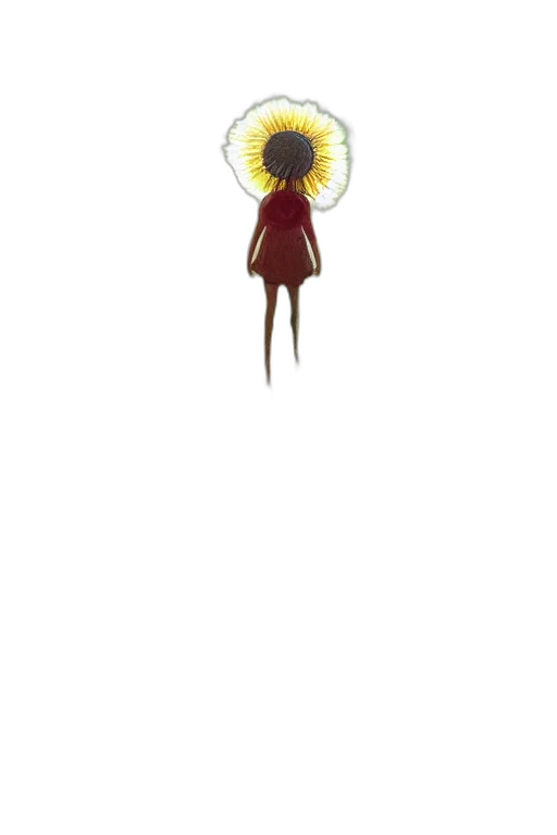 flower, dress, staff, creature, concept art, 3d render, pixel art, fantasy art transparent PNG cut-out