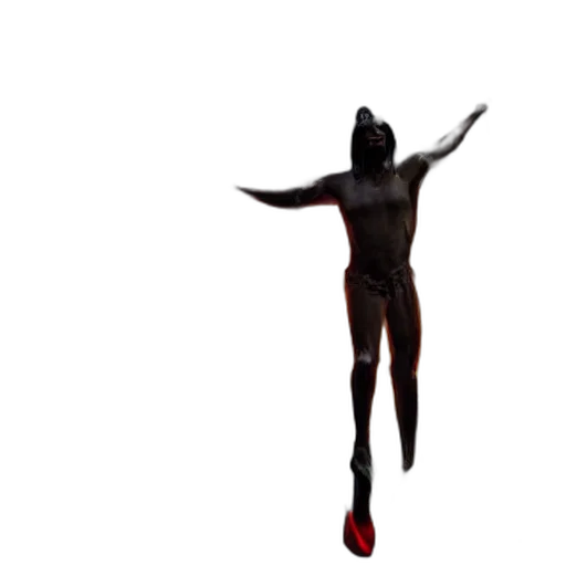 creature, staff, robot, shoes, 3d render, concept art, pixel art, photorealistic transparent PNG cut-out