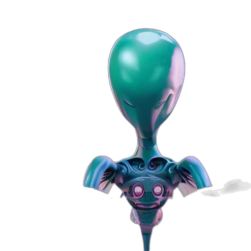 umbrella, staff, weapon, robot transparent PNG cut-out