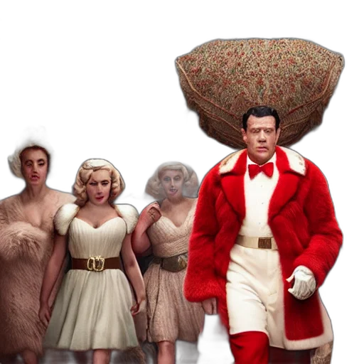 concept art, red, film, still, hail, caesar transparent PNG cut-out