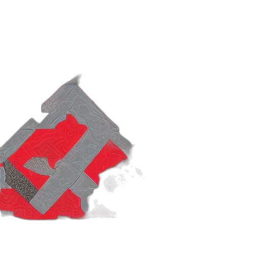 umbrella, mask, hat, weapon, pixel art, 3d render, vaporwave, concept art transparent PNG cut-out